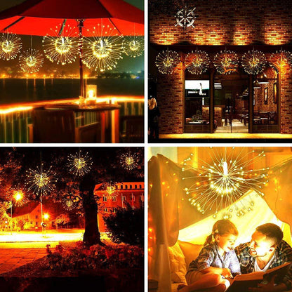 🔥While supplies last, 49% off!🎉 Solar fireworks light strings for the garden and at parties