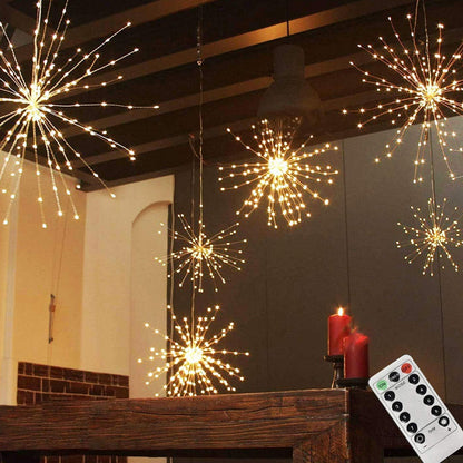 🔥While supplies last, 49% off!🎉 Solar fireworks light strings for the garden and at parties