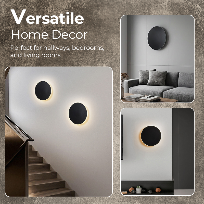 💡 49% OFF NOW! ✨ Modern Round LED Wall Sconces – Dimmable, Energy-Saving & Sleek Design for Any Room 🏠