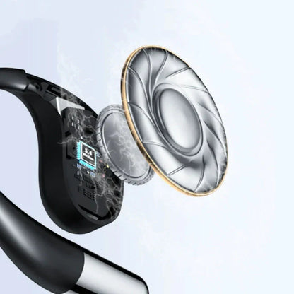 🔥49% OFF🎧Wireless Open-Ear Earbuds with LED Display🌍🗣️