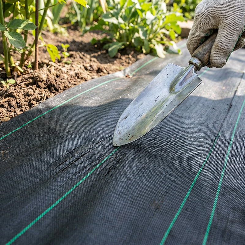 🌿 49% OFF NOW! 🧵 Weed Control Fabric – Blocks Sunlight, Breathable & Perfect for Garden Beds & Pathways 📉