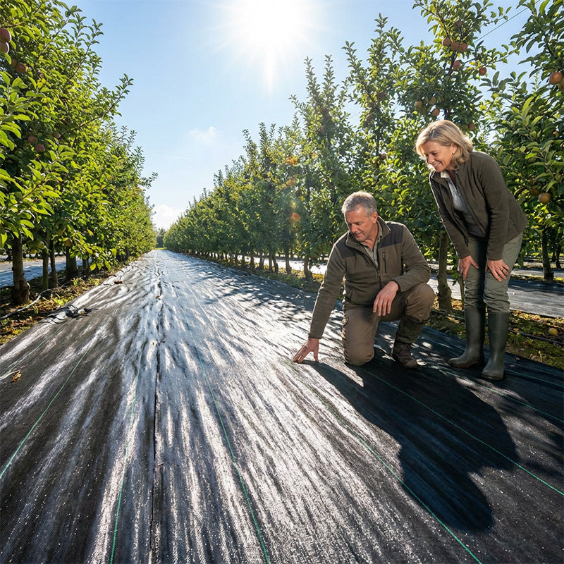 🌿 49% OFF NOW! 🧵 Weed Control Fabric – Blocks Sunlight, Breathable & Perfect for Garden Beds & Pathways 📉