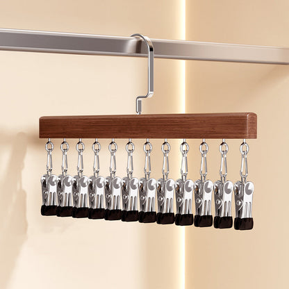 🔥40% OFF!👕360° Swivel Multi-Hook Wardrobe Organizer