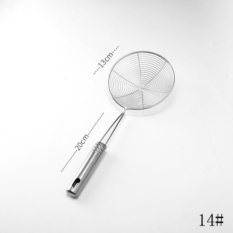 ⚡49% OFF!🧆Stainless Steel Wire Mesh Skimmer Spoon✨