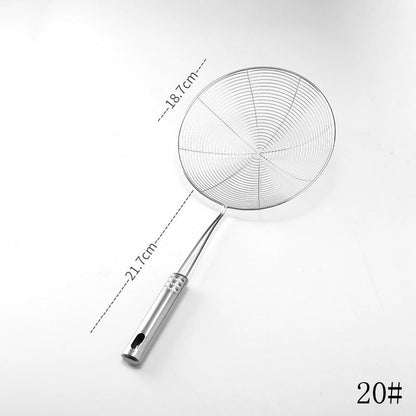⚡49% OFF!🧆Stainless Steel Wire Mesh Skimmer Spoon✨