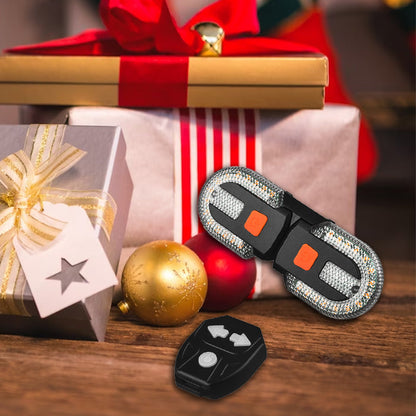 🚴 40% OFF NOW! 🔦 Bicycle Wireless Remote Control Turning Tail Light – Auto Brake Sensor, 30+ Light Modes & USB Rechargeable ⚡