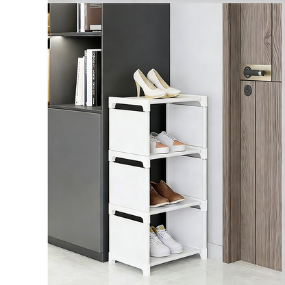 🎁New arrival 49% OFF💥Vertical Shoe Rack for Entryway – Space-Saving Design, Sturdy Metal Frame & Easy Assembly 👟