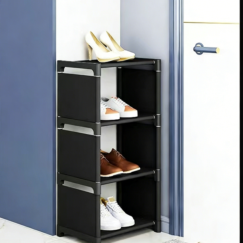 🎁New arrival 49% OFF💥Vertical Shoe Rack for Entryway – Space-Saving Design, Sturdy Metal Frame & Easy Assembly 👟