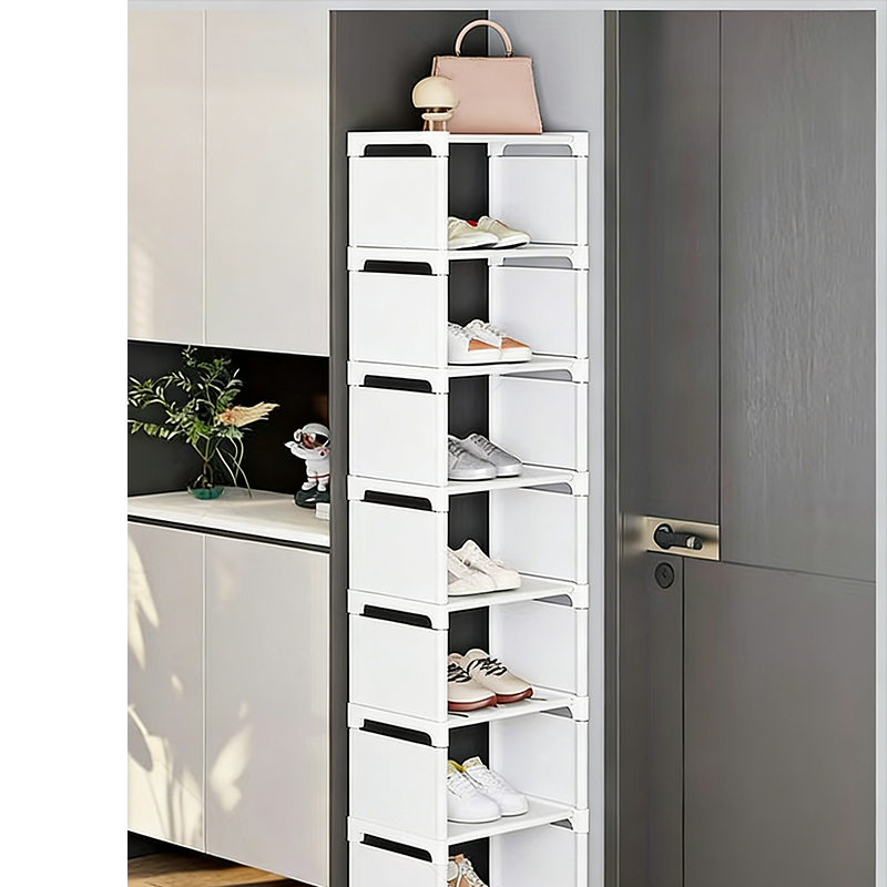 🎁New arrival 49% OFF💥Vertical Shoe Rack for Entryway – Space-Saving Design, Sturdy Metal Frame & Easy Assembly 👟