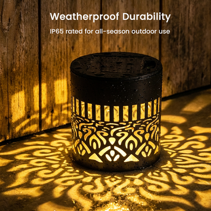 📢📢49% OFF !!!⏰Solar-Powered Mandala Projector Light