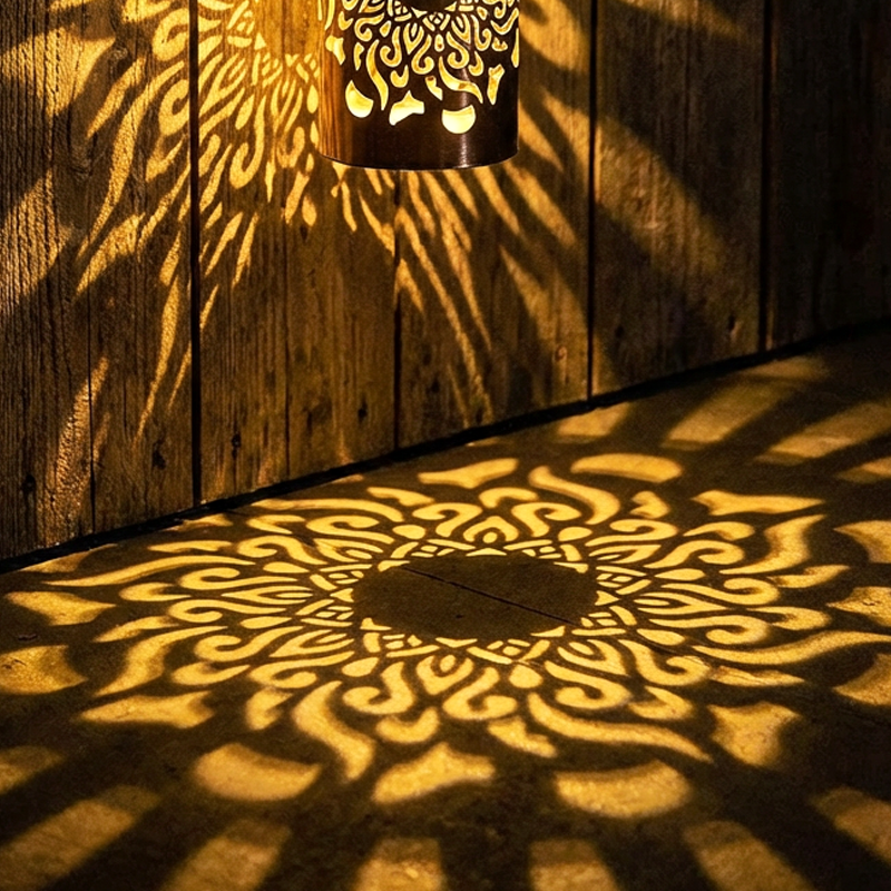 📢📢49% OFF !!!⏰Solar-Powered Mandala Projector Light