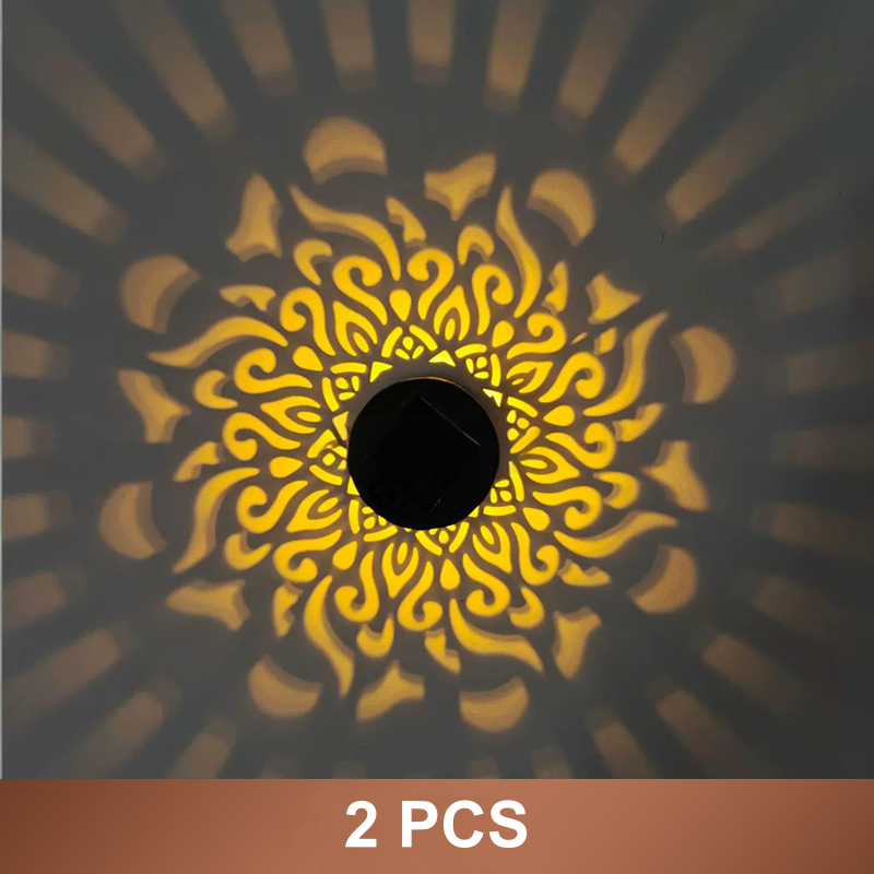 📢📢49% OFF !!!⏰Solar-Powered Mandala Projector Light
