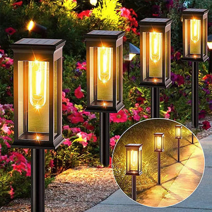 🔥49% OFF!💖One lamp lights up the entire night! 🌼💡Outdoor Solar Garden Stake Light✨