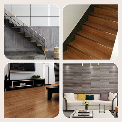 🧱 BUY 3 GET 1 FREE! 🏠 Wood Grain Peel and Stick Floor Tiles – 5-PC Set, Self-Adhesive, Waterproof & Easy DIY Installation 🌿