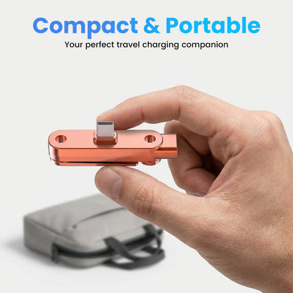 🔋 49% OFF NOW! ⚡ Fast Charging Adapter with 360° Foldable Phone Stand – Universal Compatibility, Compact Design & Hands-Free Viewing 📱