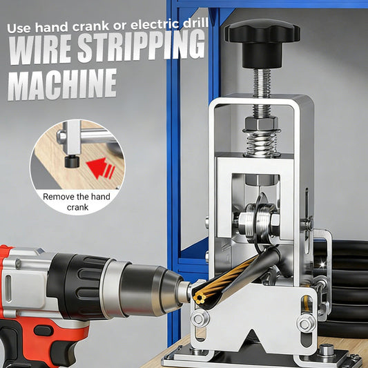 ⚙️ 49% OFF NOW! 🔌 Wire Stripping Machine for 1-25mm Wires – Automatic Feed, Adjustable Blades & High Efficiency 🛠️