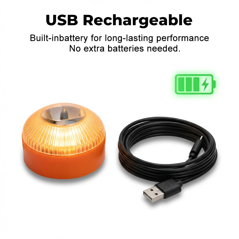 🔈🔈49% OFF🔥LED Magnetic Emergency Warning Light