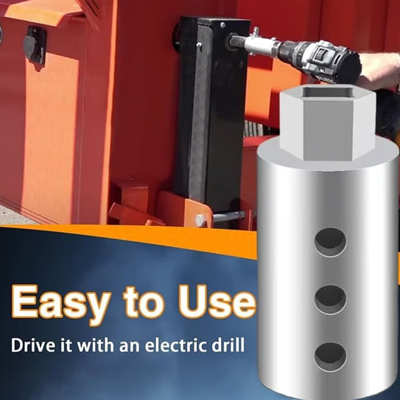 Scissor Jack Drill Adapter Set