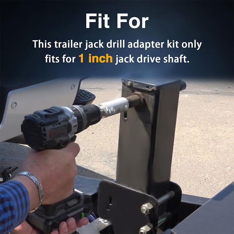 Scissor Jack Drill Adapter Set