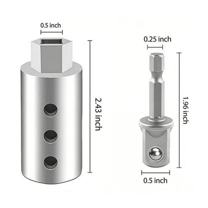 Scissor Jack Drill Adapter Set