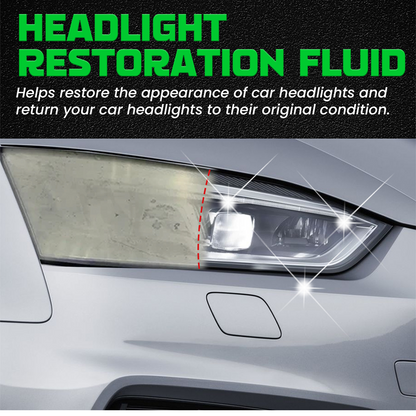 💎 49% OFF! 💎 Headlight Restoration Fluid – Instantly Removes Yellowing & Oxidation, Adds Crystal-Clear UV Protection 🚗💡