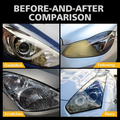 💎 49% OFF! 💎 Headlight Restoration Fluid – Instantly Removes Yellowing & Oxidation, Adds Crystal-Clear UV Protection 🚗💡