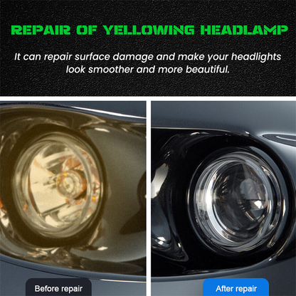 💎 49% OFF! 💎 Headlight Restoration Fluid – Instantly Removes Yellowing & Oxidation, Adds Crystal-Clear UV Protection 🚗💡
