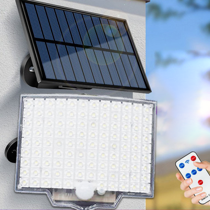 🔥55% OFF!💡 106 LED Solar Motion Sensor Outdoor Light with Remote✨