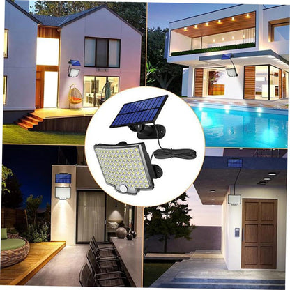 🔥55% OFF!💡 106 LED Solar Motion Sensor Outdoor Light with Remote✨