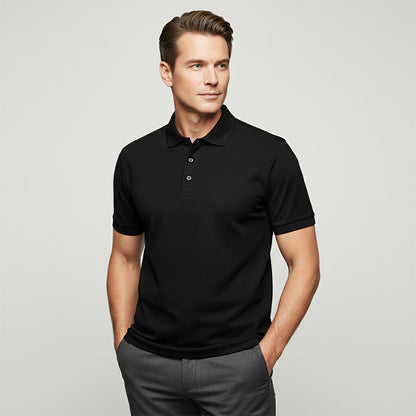 🔥HOT SALE👕Men's Quick-Dry Short-Sleeve Lapel T-Shirt