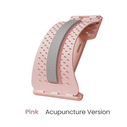 🔥Magnetic Lumbar Stretcher – Acupressure Massage, Portable Design & Relieves Back Pain 🧘‍♂️✨