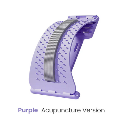 🔥Magnetic Lumbar Stretcher – Acupressure Massage, Portable Design & Relieves Back Pain 🧘‍♂️✨