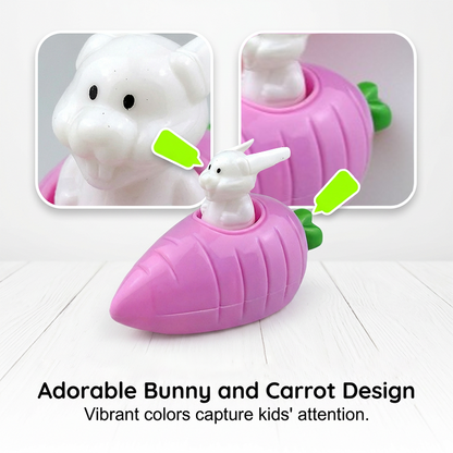 🔥Easter Special Offer🐰Easter Pull Back Carrot Bunny Car Toy