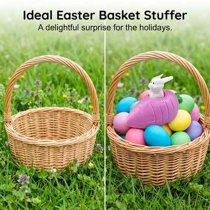 🔥Easter Special Offer🐰Easter Pull Back Carrot Bunny Car Toy