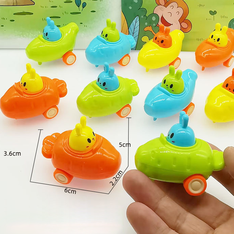 🔥Easter Special Offer🐰Easter Pull Back Carrot Bunny Car Toy
