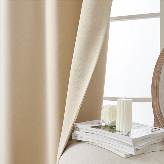 🌤️🌙New arrival 40% OFF!🛌Solid Color Blackout Curtain