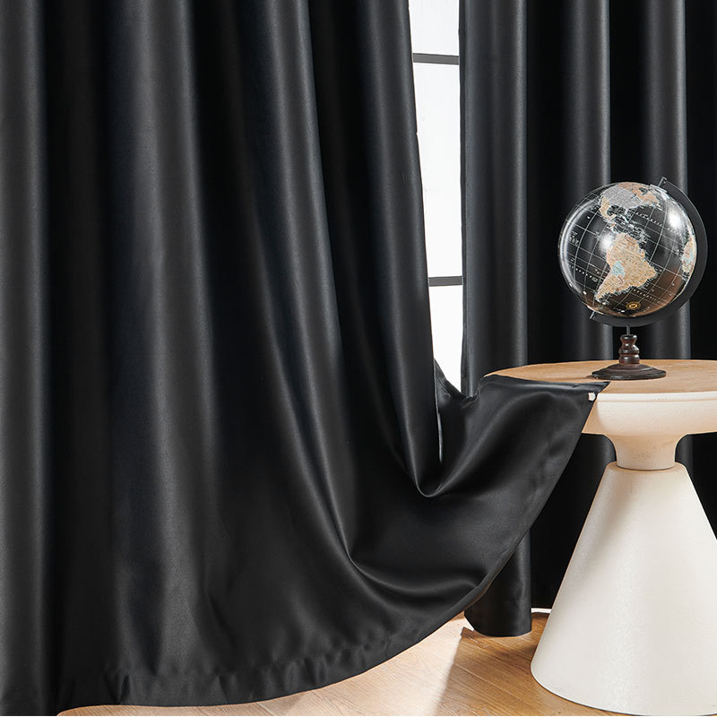 🌤️🌙New arrival 40% OFF!🛌Solid Color Blackout Curtain