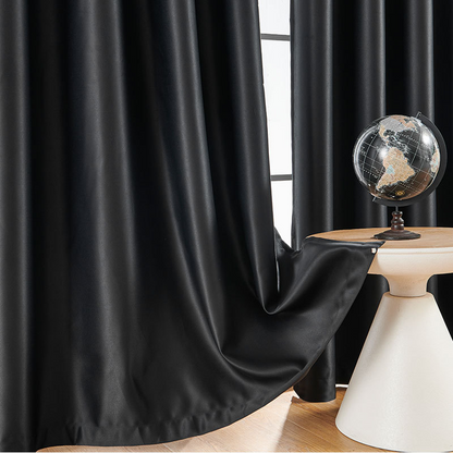 🌤️🌙New arrival 40% OFF!🛌Solid Color Blackout Curtain