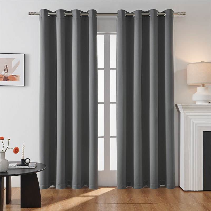 🌤️🌙New arrival 40% OFF!🛌Solid Color Blackout Curtain
