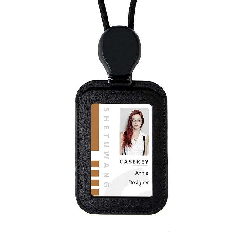 🎫🔗 55% OFF NOW! 🔖 Retractable ID Badge Holder with Lanyard – 360° Metal Swivel Clip, 32-Inch Cord & Breakaway Safety Buckle 🛡️