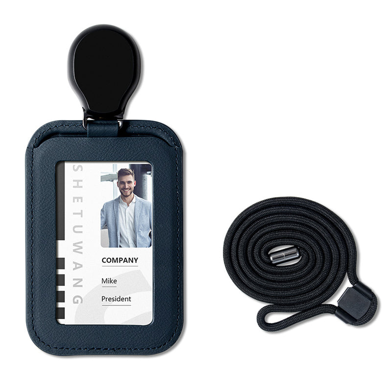 🎫🔗 55% OFF NOW! 🔖 Retractable ID Badge Holder with Lanyard – 360° Metal Swivel Clip, 32-Inch Cord & Breakaway Safety Buckle 🛡️