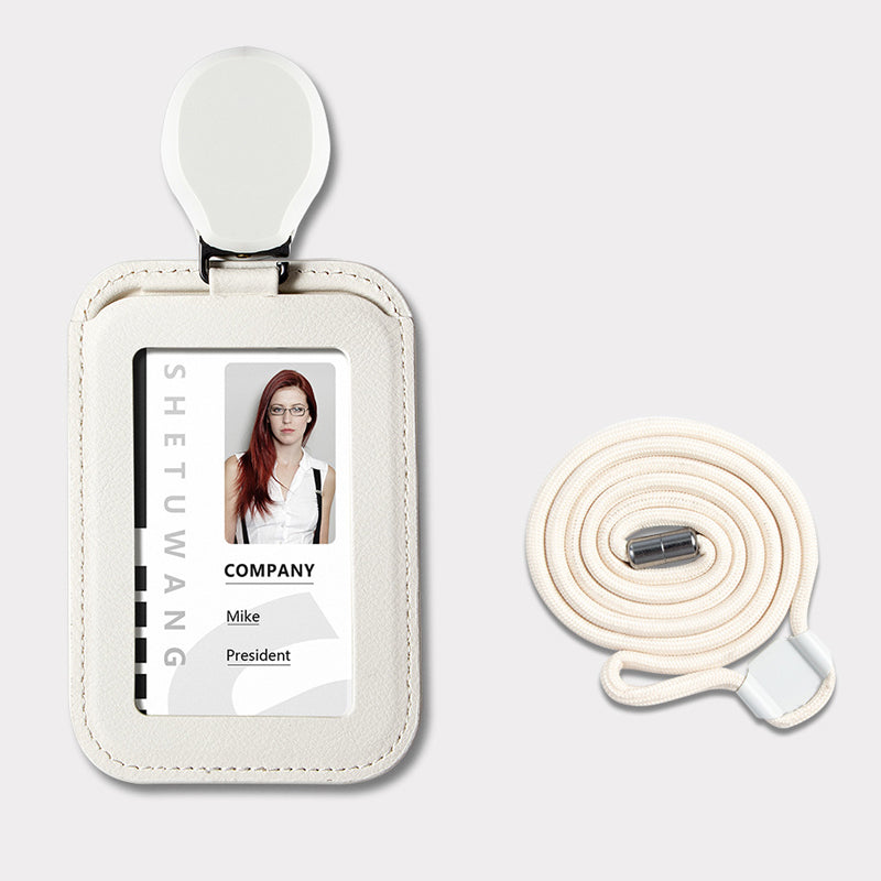 🎫🔗 55% OFF NOW! 🔖 Retractable ID Badge Holder with Lanyard – 360° Metal Swivel Clip, 32-Inch Cord & Breakaway Safety Buckle 🛡️
