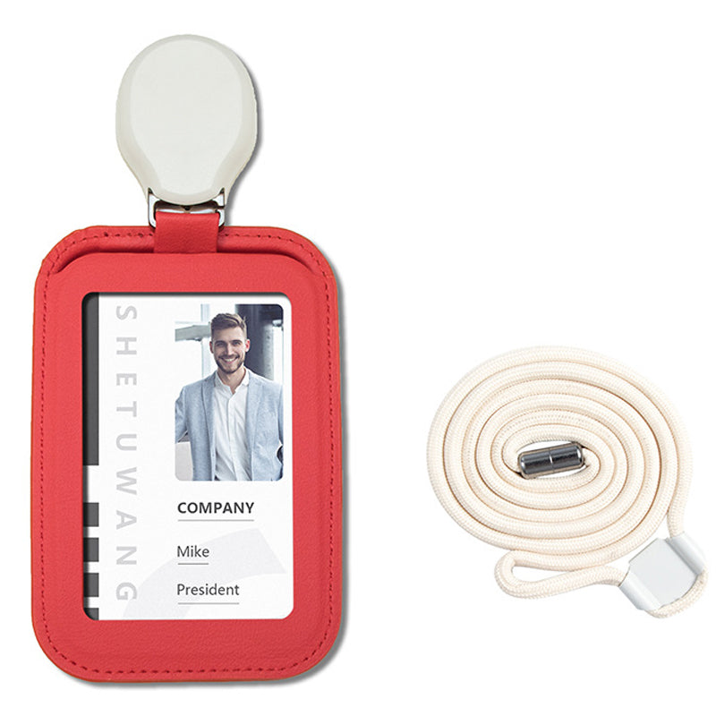 🎫🔗 55% OFF NOW! 🔖 Retractable ID Badge Holder with Lanyard – 360° Metal Swivel Clip, 32-Inch Cord & Breakaway Safety Buckle 🛡️