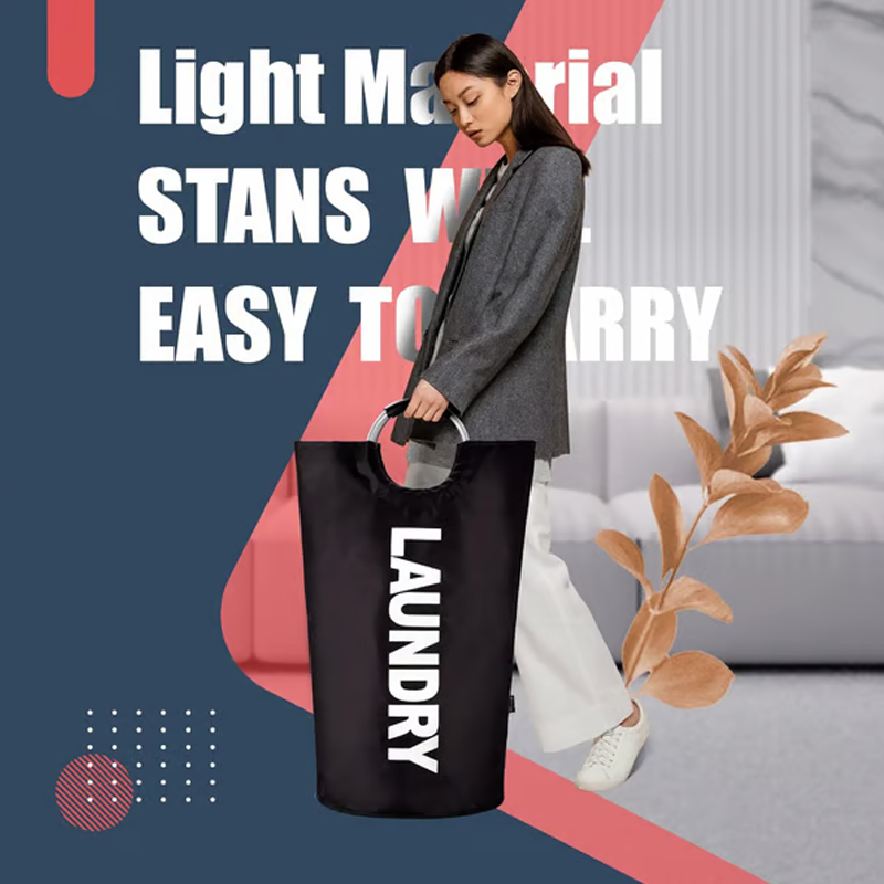 🔥HOT SALE🧺Foldable Laundry Basket with Handles✨