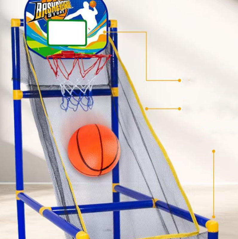 ⏰49% OFF NOW!⛹️Kids' Indoor Basketball Arcade Game with 4 Balls🏀