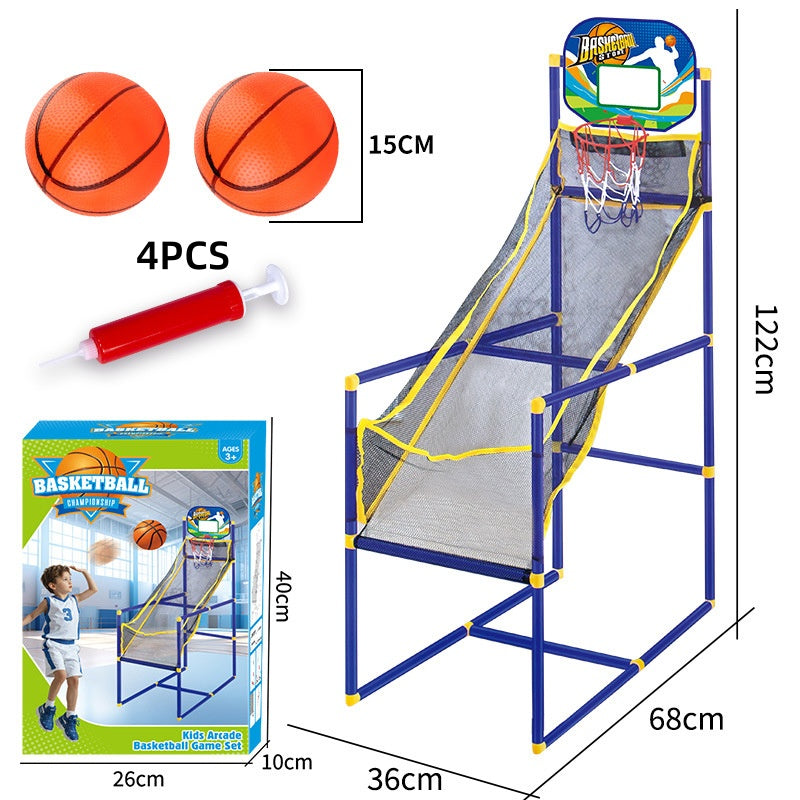 ⏰49% OFF NOW!⛹️Kids' Indoor Basketball Arcade Game with 4 Balls🏀