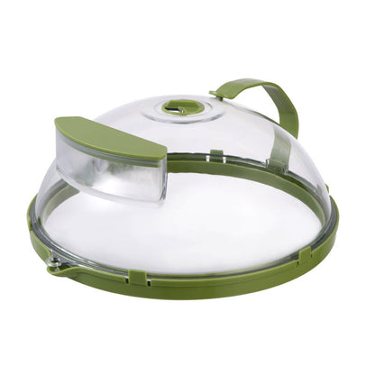 🔥49% OFF!🍲Clear Microwave Splatter Cover with Water Steamer and Handle✨