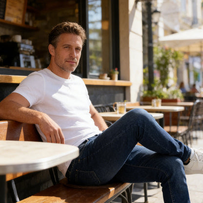 👖 60% OFF NOW! 🔥 Men's Modern Slim Fit Stretch Jeans – Comfortable Stretch, Contemporary Fit & Versatile Everyday Style 💙