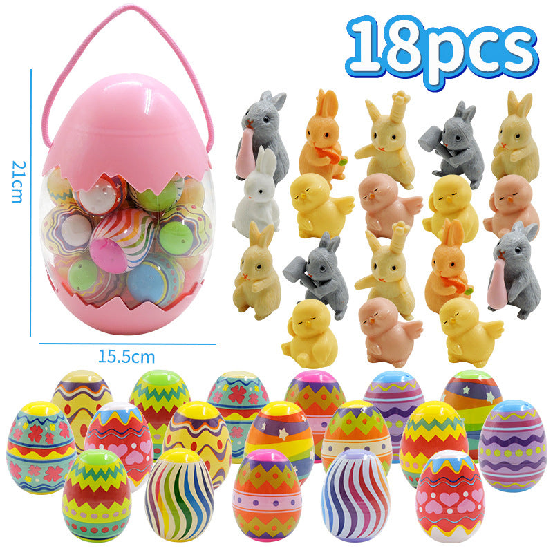 🎁Easter Hot Sale 49% OFF!!!🐣 Surprise Blind Box!😍Prefilled Easter Eggs with Toys