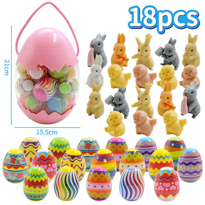 🎁Easter Hot Sale 49% OFF!!!🐣 Surprise Blind Box!😍Prefilled Easter Eggs with Toys